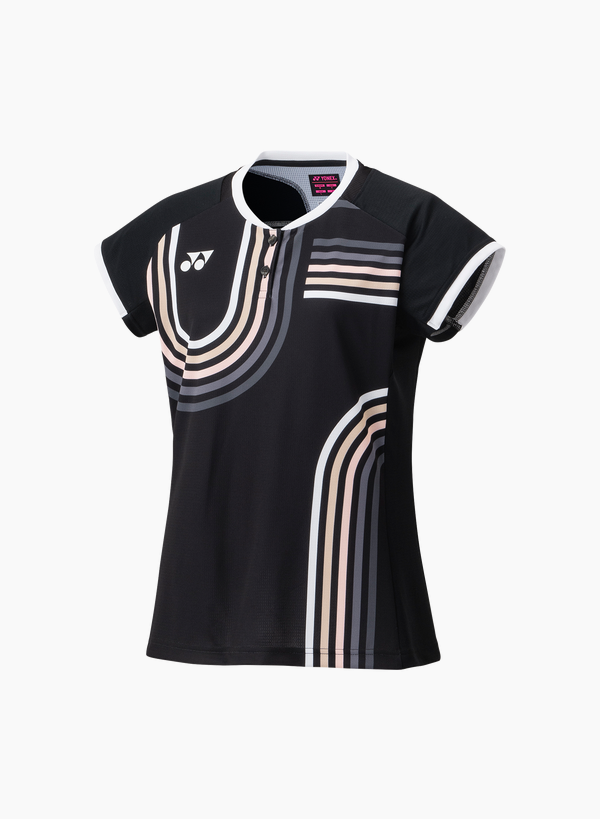 Yonex Women's Tournament Crew Neck Shirt 20854 (Black)