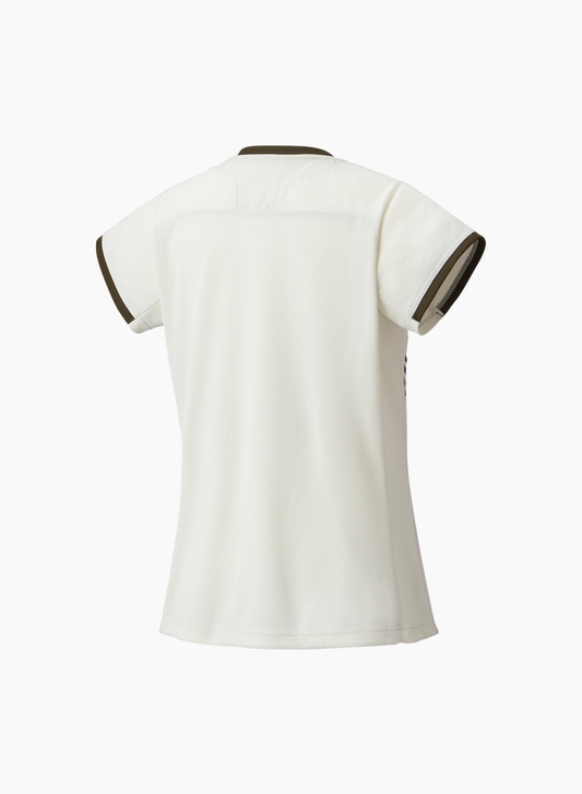Yonex Women's Tournament Crew Neck Shirt 20854 (Natural)