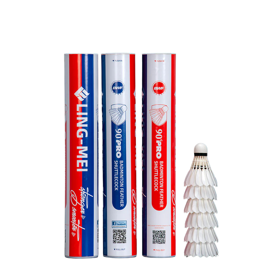 LingMei 90 Pro Shuttlecock Case of 50 Tubes ($33.99/tube)