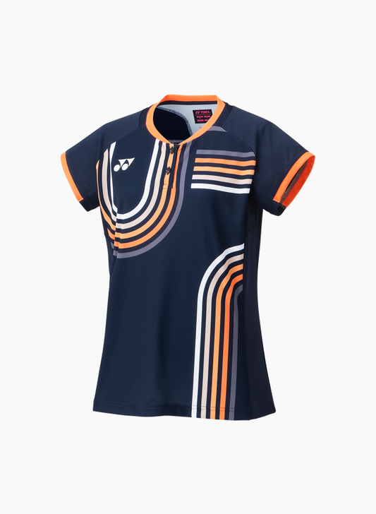 Yonex Women's Tournament Crew Neck Shirt 20854 (Dark Navy)