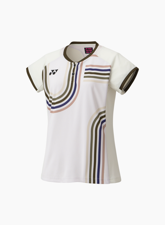 Yonex Women's Tournament Crew Neck Shirt 20854 (Natural)