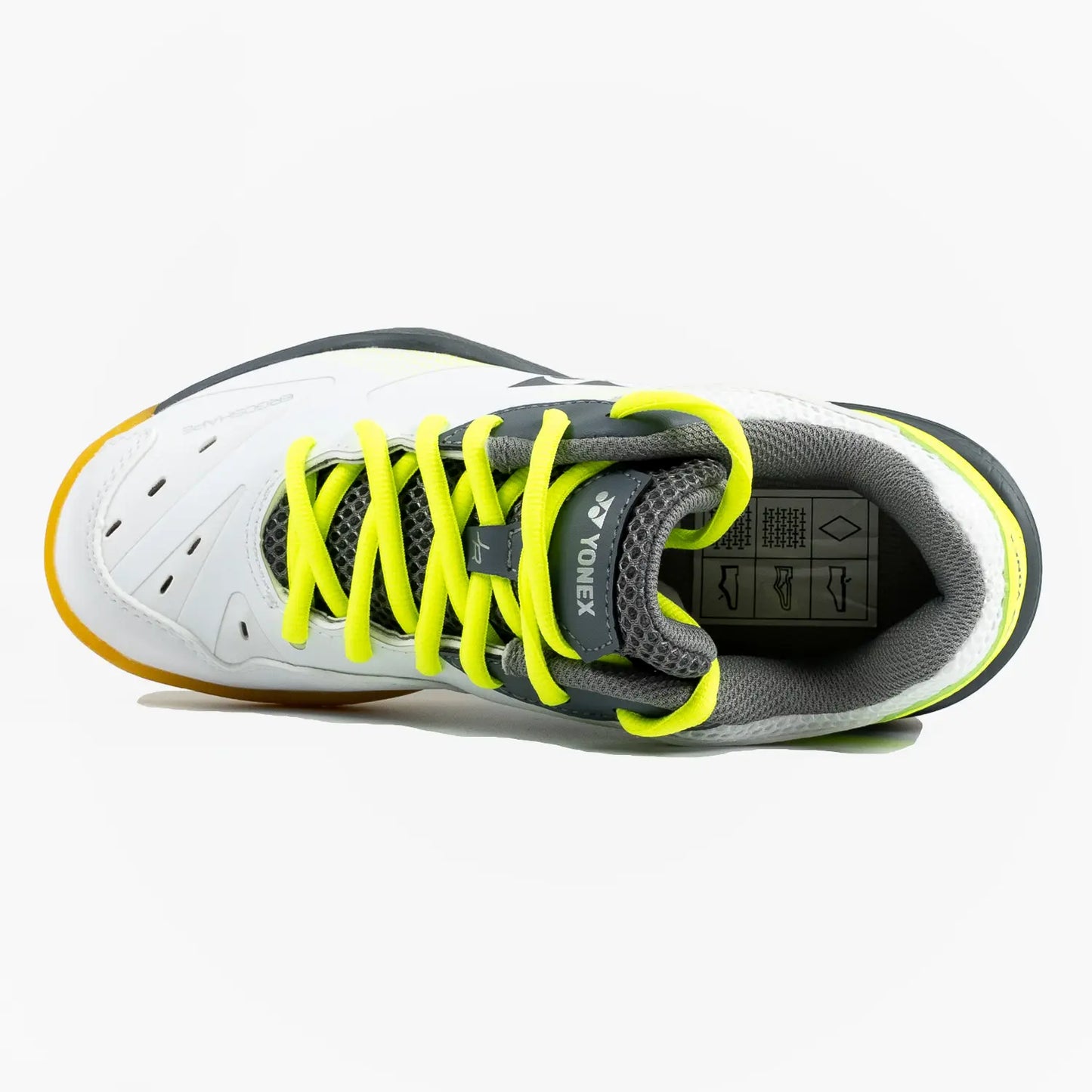 Yonex Power Cushion 65 Junior (White/Lime)