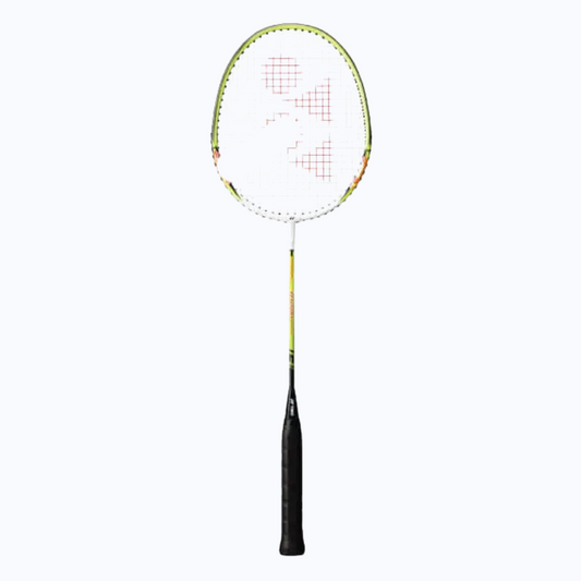 Yonex Racquet B6500 I B-Series (White/Lime) Pre-strung